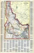 Idaho State Map, Canyon County 1915